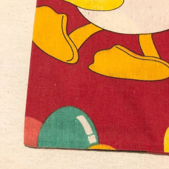 Vintage Pillow Case Mickey Mouse Winnie the Pooh Donald Duck Balloons 24.5 x 17 - Picture 11 of 16